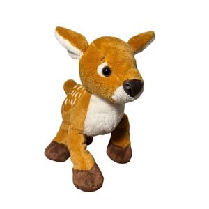 Ganz Webkinz Deer Bambi Plush Stuffed Animal Fawn White Spotted HM331 No Code